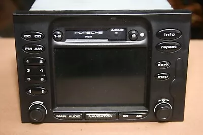 $599.99 • Buy Porsche 996 986 Boxster PCM 1 Navigation Cassette Player Head Unit 99664210502