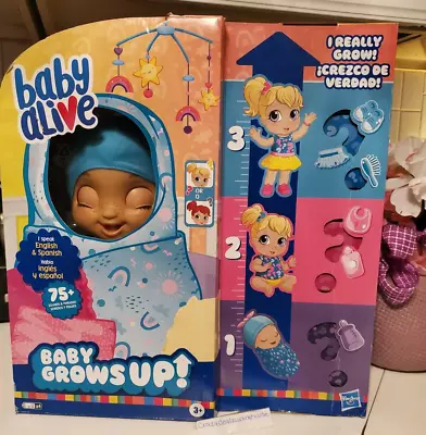 Baby Alive  ~ Baby Grows Up Surprise Talking Doll!! ~ NEW IN BOX~ • $95.92