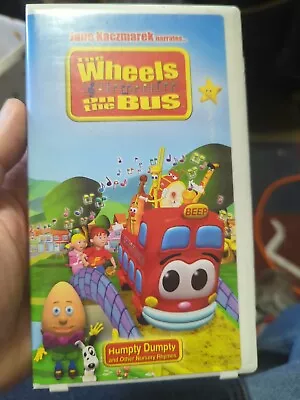 Wheels On The Bus: Jack And Jill And Other Classic Nursery Rhymes [VHS] [VHS Tap • $9.99