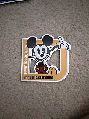 2022 Walt Disney World Annual Passholder Mickey Mouse Magnet New AP • $5