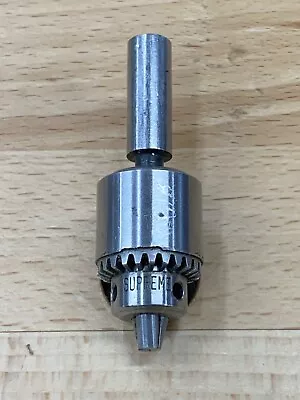 Supreme Mini Drill Chuck Size 0T - 1/4” Mount With 3/8” Shaft • $35