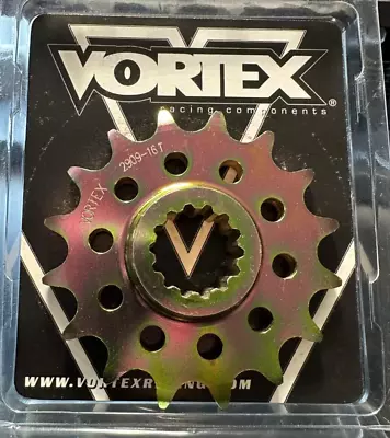 Vortex Steel Front Counter Shaft Sprocket 16T 2909-16 Ducati 1000 1098 1198 749 • $32.99