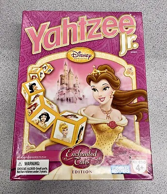 YAHTZEE JR DISNEY PRINCESS ENCHANTED TALES Edition Parker Brothers Complete • $12.70