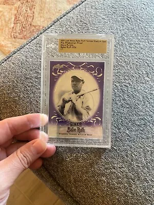 Baseball Cards Babe Ruth 1/1 • $16.50