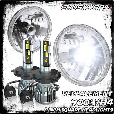 2pc 7 Inch 100W High-Low Beam Led Headlight For International Scout II 1973-1980 • $155.99