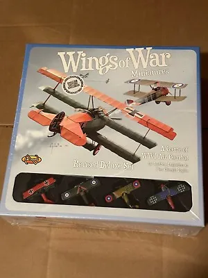 WINGS OF WAR Miniatures Revised Deluxe Set WWI Air Combat Nexus WOW 167 • $248.88
