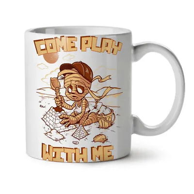 £17.99 • Buy Come Play With Me NEW White Tea Coffee Mug 11 Oz | Wellcoda