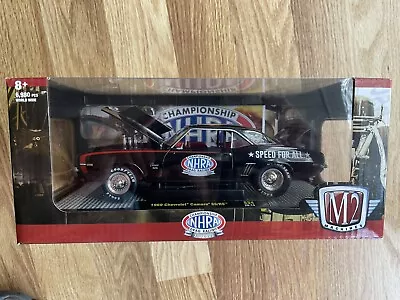 🔥1969 Chevy Chevrolet Camaro SS/RS NHRA 70 Years 1:24 Scale M2 Machines Diecast • $3.52