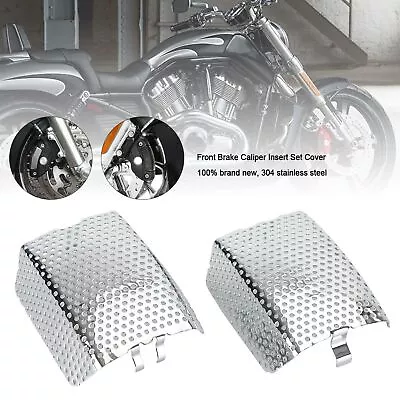 $18.99 • Buy Front Brake Caliper Insert Set Cover For Touring V-Rod Street  42054-05 CHR SA