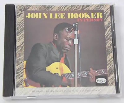 John Lee Hooker In Person Cd Remastered Vee Jay *quick Ship* • $16.33