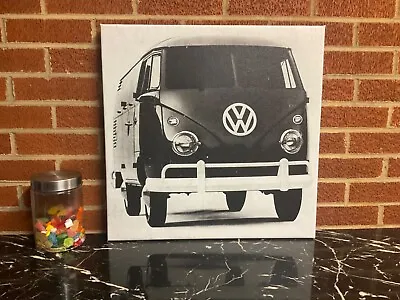 SALE 20x20 VW Bus Framed CANVAS PRINT Volkswagen Van Life Camper ]poster Beetle • $49.99