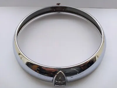 Marchal Grand Portee Foglamp Foglight Chrome Rim Porsche 356 5.5  Diameter • $24