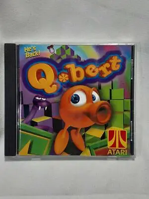 He’s Back! Q*Bert CD-Rom (1999 Hasbro) Windows 95/98 Atari Classic Video Game • $5