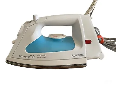 £24.75 • Buy Rowenta Powerglide Steam Self-cleaning Iron 120V 1200W Model DE-08