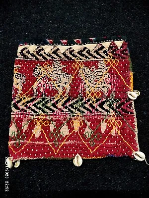 Vintage Indian Antique Tribal Banjara Ethnic Rabari Kutchi Handmade Boho Bag 41 • $74.99