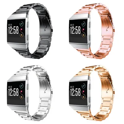 StrapsCo Stainless Steel Link Band  Replacement Strap For Fitbit Ionic • $28.65
