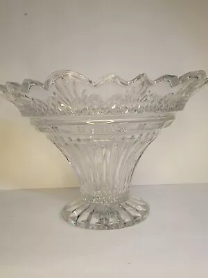 Shannon Crystal By Godinger Princess Centerpice Bowl 24% Lead Crystal  • $40