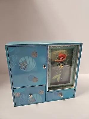 Rare Little Mermaid Music Jewelry Box W/ Magical Movement  Disney Princess 1988 • $39.99