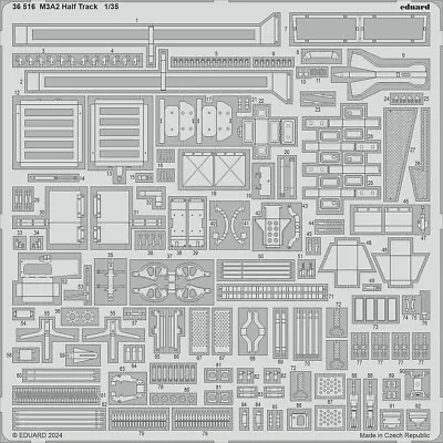 1:35 M3A2 Half Track Detail Set For Tamiya 36516 Eduard • £27.65