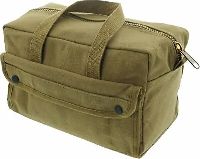 Coyote Brown Heavyweight Canvas Mechanics Standard Tool Bag 11  X 7  X 6  • $19.99