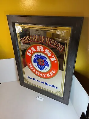 Pabst Blue Ribbon Milwaukee Beer Of Quality Mirror Sign Bar 77 S3 • $239.99