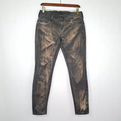 True Religion Jeans Casey Super Skinny Pants Tiger Camo Size 30 • $11.24