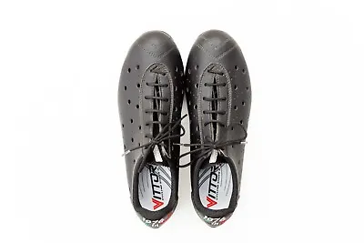 Vittoria 1976 Classic SPD Sole Black Made In Italy EU 40 US Mens 7.5 US W 9 • $79.99