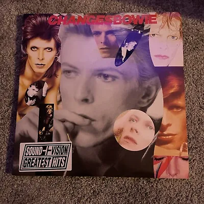 Vintage 1990 Emi Records David Bowie - Changesbowie Uk Double Lp Album Vinyl • £25