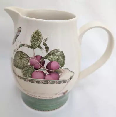 Wedgwood Sarah's Garden Queen's Ware  Pitcher Prunus Domestica Recipe England • $38.44