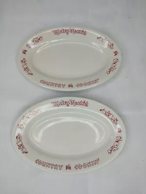 Mickey Mantles Country Cookin' Restaurant Ware Shenango China Oval VINTAGE USA • $40