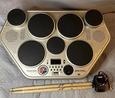 YAMAHA DD 55C Drum Machine 7 PADS Digital Percussion Stereo Sampled Drum • £59.99