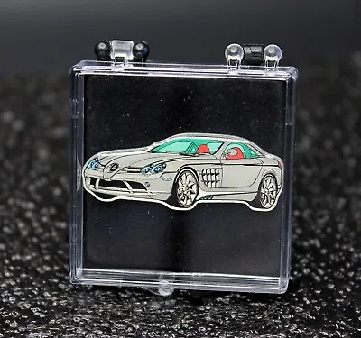 Vintage Mercedes Benz SLR McLaren IAA Frankfurt 2003 Collectors Car Pin In Case • $24.95