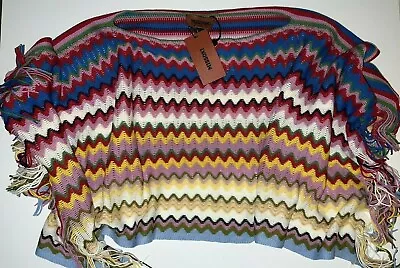 MISSONI Poncho UNICA One Size NWT • $116.10