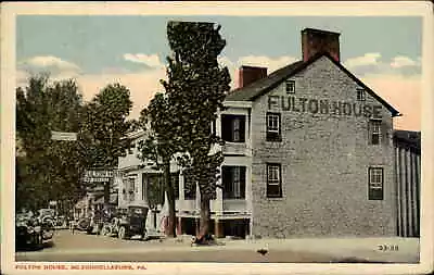 McConnellsburg Pennsylvania PA Fulton House Vintage Postcard • $7.46