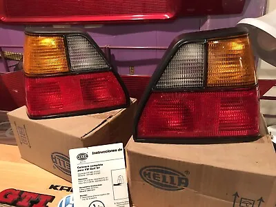 VW Golf Mk2 Hella Tail Lights Pair Set Genuien Hella NIB USA EDITION Very Rare • $500