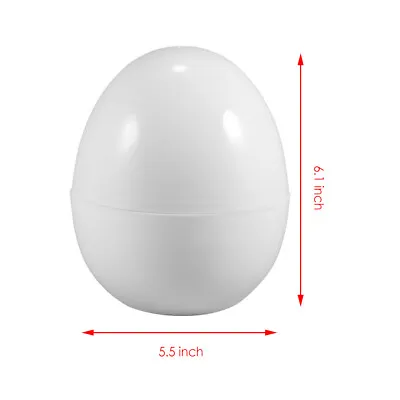 Egg Pod Microwave Oven Cooker Perfectly Cooks Hard Boiled Detaches Shell H15CM • $10.65