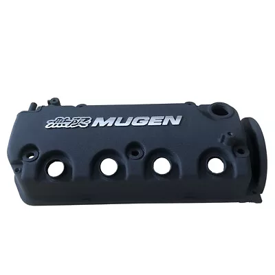 Mugen Styl Rocker Racing Engine Valve Cover For Honda Civic D16Y8 D16Z6 Black • $140