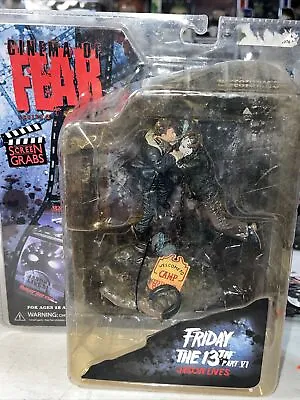 Cinema Of Fear  Friday The 13th Part 6 Jason Lives Figure Diorama Voorhees Mezco • $279.99