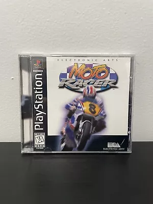 Moto Racer PS1 CIB W/ Manual Sony PlayStation 1 Video Game Motorcycle Mint • $8.99