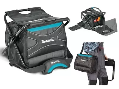 £317.14 • Buy Makita P-80961 Craftsman Electrician Carpenter Tool Bag Box Organizer With Chair