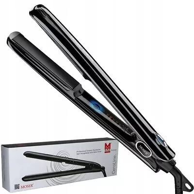 Moser CeraLine 4466-0051 Ceramic Tourmaline Hair Straightener Ionization Iron • $122.22