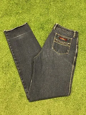 Vintage 80s Jordache 30x33 Blue Denim Horse Head High Rise Jeans Women's • $40