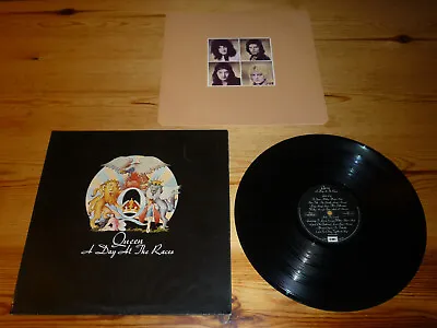 Queen A Day At The Races Vinyl G/f Album Record Lp +inner Original 1976 Ex+/nm • £34.99