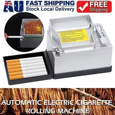 Cigarette Automatic Machine Tobacco Rolling Maker Roller Electric Injector Tube • $87.66