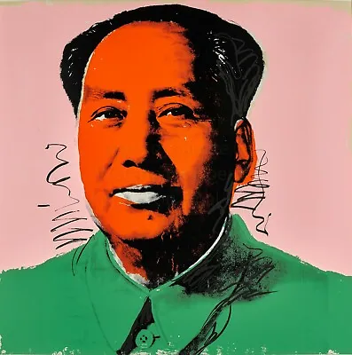 ANDY WARHOL Pop Art Poster Or Rolled Canvas Print  MAO  Version  A  • $11.99