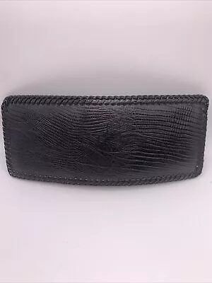 Wallet Bifold Hand Tooled Genuine Leather New Old Stock USA Made Snakeskin A • $49.96