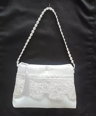 White Holy Communion Bag • £10