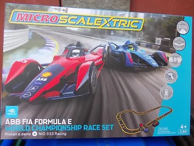 £24.99 • Buy Micro Scalextric G1197m Formula E Brand New Set Rrp £70.00 (without The Cars)