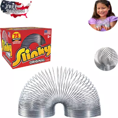 The Original Slinky Walking Spring Toy Metal Slinky Fidget Toys Party Favors • $4.99