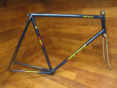 Rare Vintage Serotta Club Racer Columbus Steel Lugged Track Bike Frame Set 58cm • $699.99